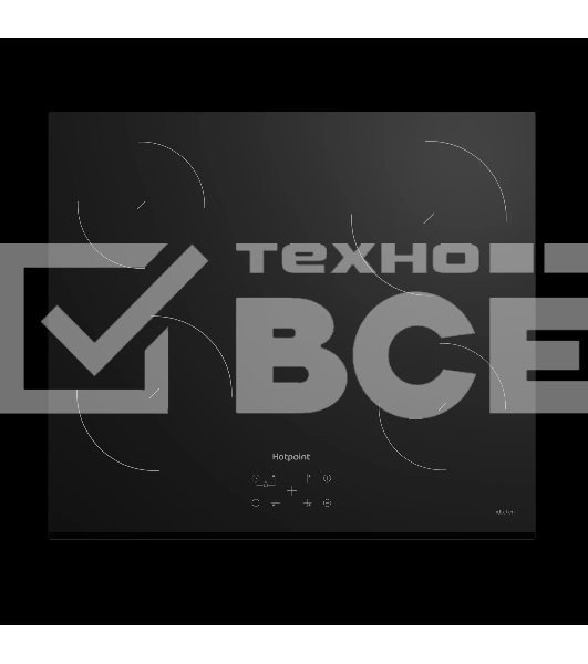 Индукционная варочная поверхность Hotpoint HQ 1760S BF, независимая, черный