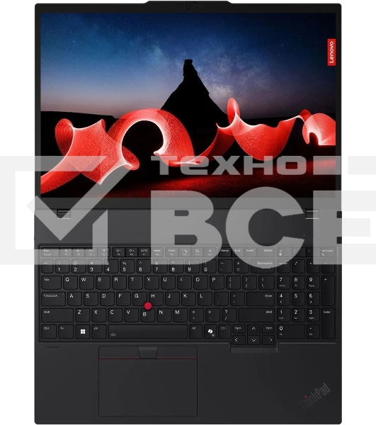 Ноутбук Lenovo ThinkPad T16 G3 черный Core Ultra 7 155U 16Gb SSD1Tb Intel Graphics 16