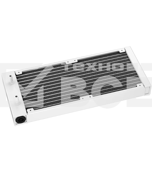 Система водяного охлаждения Deepcool LQ240 Wh ARGB белый 120мм алюминий+медь 2400rpm 38.71db 4-pin 300W