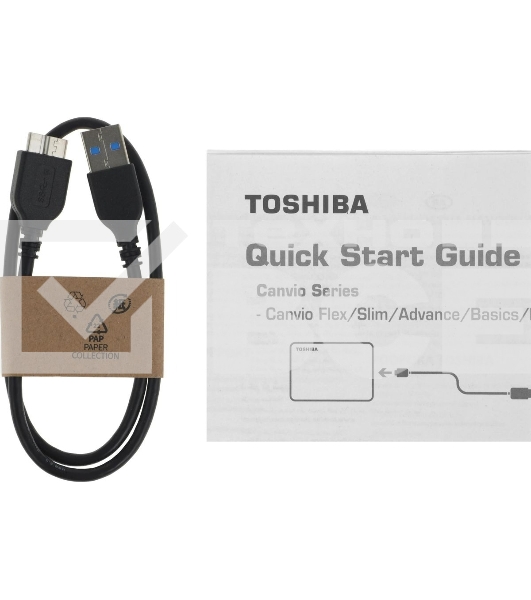 Жесткий диск Toshiba USB 3.0 2Tb HDTCA20EW3AA Canvio Advance 2.5