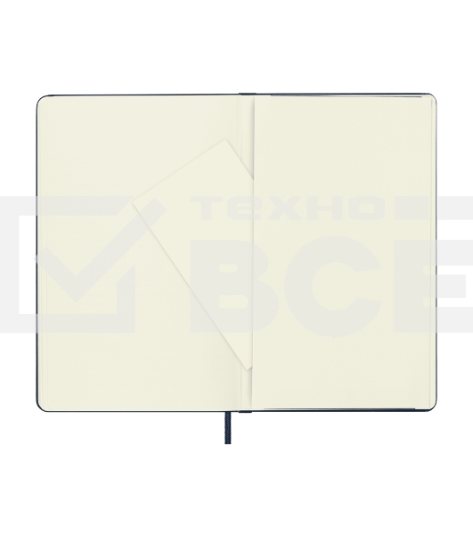 Блокнот Moleskine CLASSIC QP062B20 Large 130х210мм, 240 страниц, нелинованный, твердая обложка, синий сапфир