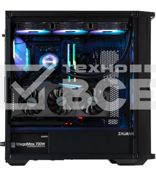 Компьютерный корпус ZALMAN Z10 DUO, ATX, BLACK, WINDOW, 2x3.5