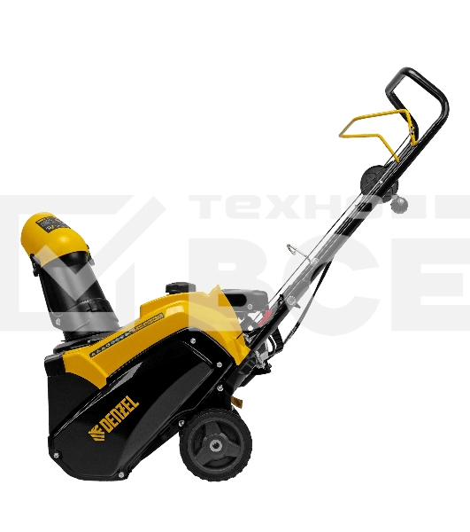 Бензиновая снегоуборочная машина Denzel SB 460 Sled, 99cc, лыжи ручной старт