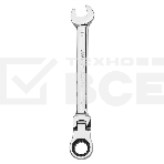 Набор комбинированных шарнирных ключей с трещоткой 8 шт Deli DL140208T Спецификация: 8,10,12,13,14,15,17,19мм. Сталь 40 Cr. Трещетка 50BV30 72Т., фото8