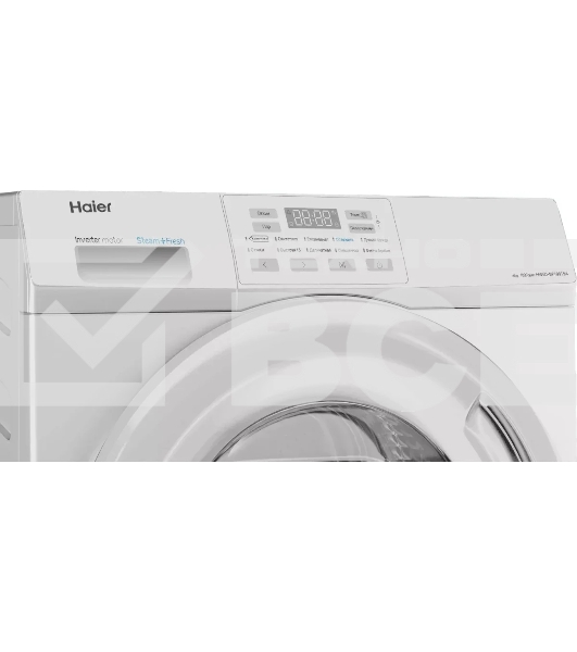 Стиральная машина Haier HW60-BP10919A белый, загрузка фронтальная 6 кг, 1000 об/мин, класс: А+++