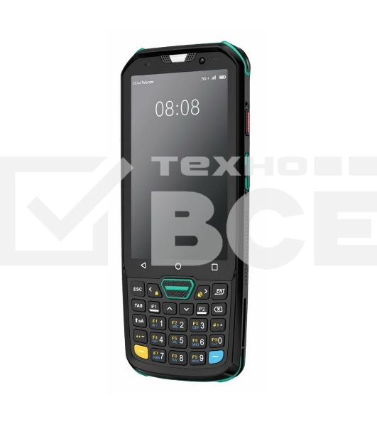 Терминал сбора данных Mindeo M40 2D/WiFi/LTE/NFC/4/64Gb/C/5100mAh/USB/EU/ремень 