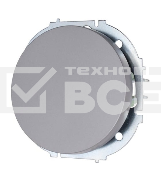 Выключатель 1-кл. СП OSEN 10А IP20 механизм серый матовый LEZARD 743-7488-100