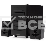 Микросистема Hyundai H-MS1404 черный 30Вт FM USB BT SD, фото 1