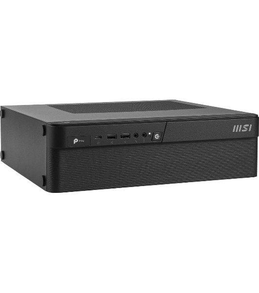 ПК Мини MSI Pro DP80 A14TAG-207XRU i5 14400F (2.5) 16Gb SSD512Gb RTX3050 6Gb CR без ОС 2xGbitEth WiFi BT 300W черный (9S6-B20821-207)