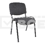 Стул OLSS ИЗО В-40 ткань темно-серый черная порошковая краска, фото 1