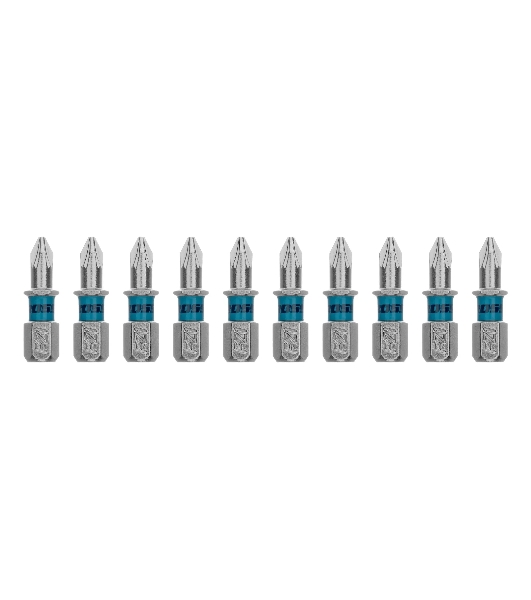 Бита Gross PZ1х25мм, сталь S2, шестигр., 10 шт.