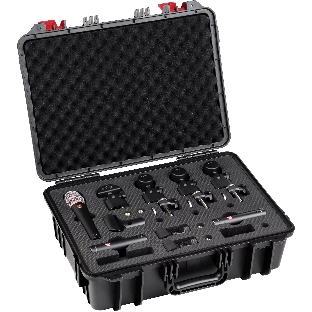 Набор микрофонов для ударной установки sE Electronics V PACK ARENA 1 х микрофон V KICK, 3 х микрофона V BEAT, 3 х крепления V CLAMP, 1 х микрофон V7 X, 2 х конденсаторных микрофона sE8, пластиковый кейс