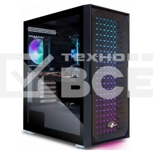 Компьютерный корпус ATX Eurocase SURTUR без БП, RGB, USB 3.0