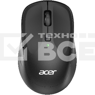 Мышь беспроводная Acer OMR300 черный, 1600 dpi, радиоканал, USB, кнопки - 6