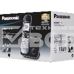 Телефон беспроводной (DECT) Panasonic KX-TG6811RUB (черный) {Беспроводной DECT,40 мелодий,телефонный справочник 120 зап.}, фото8