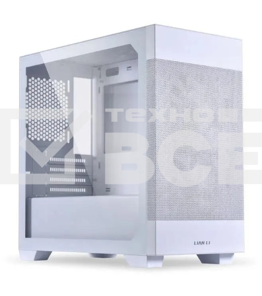 Компьютерный корпус Lian-Li Lancool 205M Mesh белый без БП ATX 2xUSB3.0 audio bott PSU