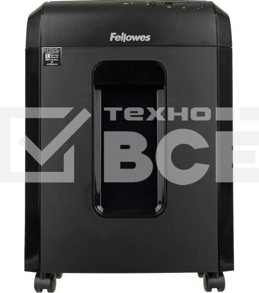 Шредер Fellowes Powershred 10M FS-4630601{DIN P-5, 2х15мм, 10лст., 19лтр., Safety Lock}, с микрорезкой