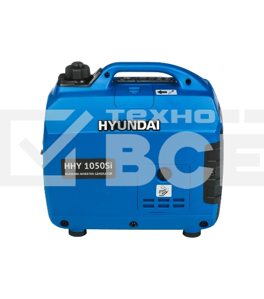 Электрогенератор бензиновый инверторный Hyundai HHY 1050Si, 1.2 кВт, 59 дБ, 12 кг
