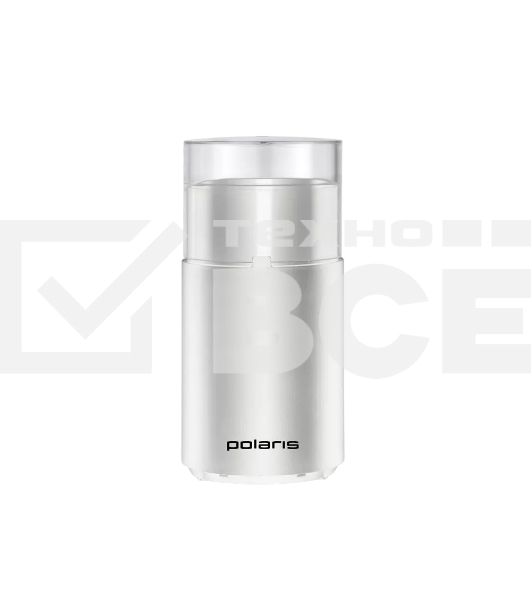 Кофемолка Polaris PCG-2015 (200вт,50гр.  пластик) белый