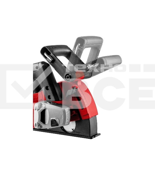 Штроборез ЗУБР ЗШ-30-1200 Тглубина паза 30 мм, 125 мм, пылезащита, подключение пылесоса,1200 Вт