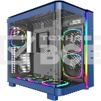 Компьютерный корпус Montech King 95 Pro голубой без БП ATX 4x120мм 2x140мм 1x180мм 2xUSB3.0 audio bott PSU, фото 1