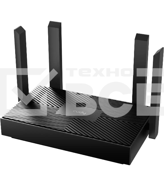 Роутер беспроводной Cudy WR1500 AX1500 10/100/1000 черный