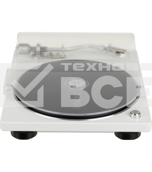 Проигрыватель винила Denon DP-400F, частично автоматический, белый