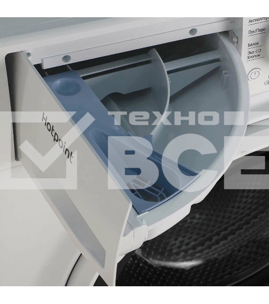 Стиральная машина Hotpoint NSB 6039ZSVERU (869991652920) белый, загр. фронтальная макс.: 6 кг 1000 об/мин класс: А