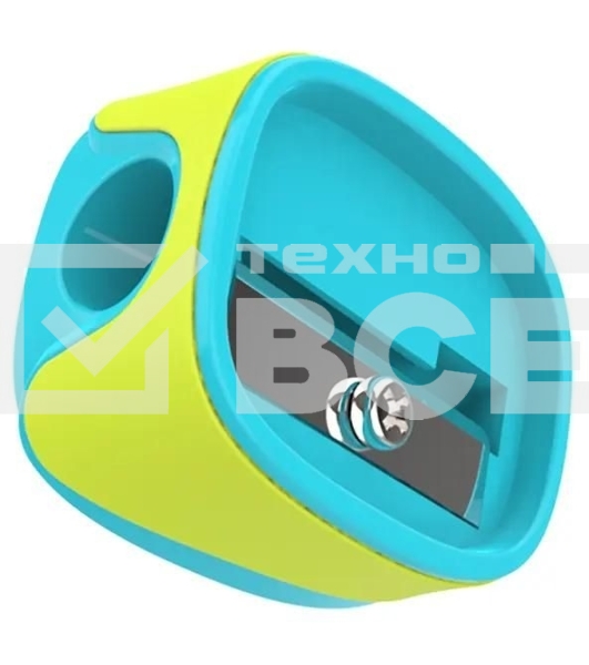 Точилка для карандашей ручная Deli ER00903 U-touch 1 отверстие пластик/резина ассорти туба