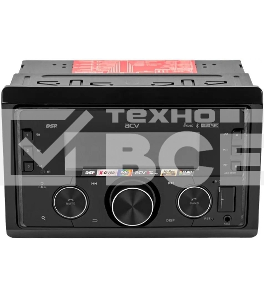 Автомагнитола ACV ADX-211BM 2DIN 4x50Вт