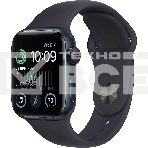 Смарт-часы Apple Watch SE 2024 A2722 40мм корпус темная ночь Sport Band ремешок темная ночь разм.брасл.:S/M, фото 1
