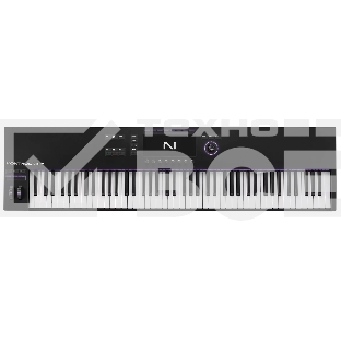 Клавиатура MIDI [29855] Native Instruments [Kontrol S88 Mk3] 88 клавиш, полновзвешенные Fatar, чувствительны к скорости нажатия с послекасанием, дисплей, 8 энкодеров, колеса высоты тона и модуляции, 4 входа для педалей, MIDI вход/выход