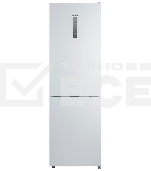 Холодильник Haier CEF535AWD белый, двухкамерный, 241/105л, морозилка снизу, No Frost