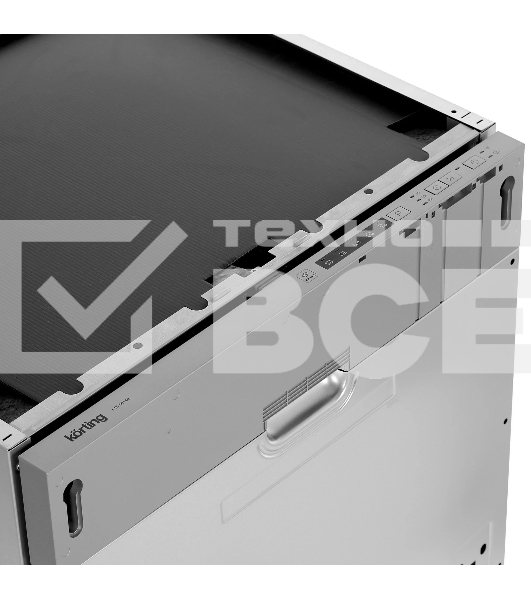 Встраиваемая посудомоечная машина Korting KDI 60140, нержавеющая сталь, 59.8 см, 14 компл., 49 дБ, класс A++