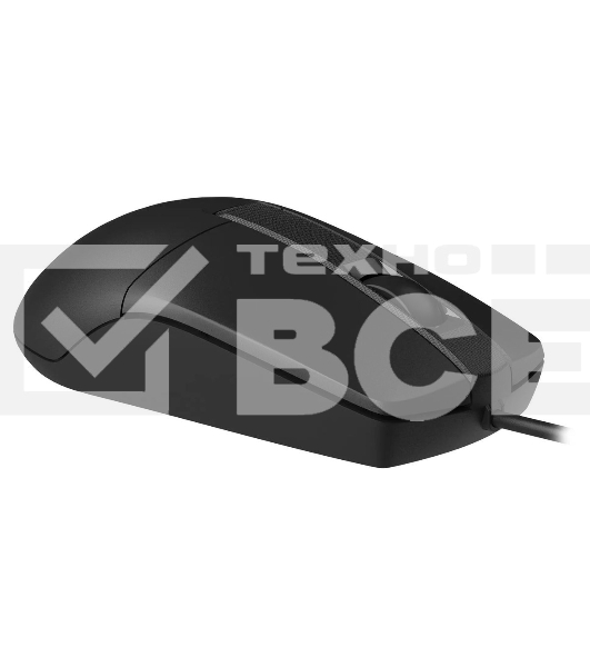 Мышь проводная A4Tech OP-330S черный, 1200 dpi, USB, кнопки - 3