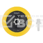 Тарелка опорная Denzel для дрели и УШМ с липучкой, 150 мм, мягкая, с адаптером c М14 на d8, фото10