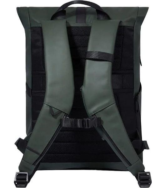 Рюкзак мужской Piquadro Corner 2.0 CA6291C2OW/VE роллтоп зеленый ткань