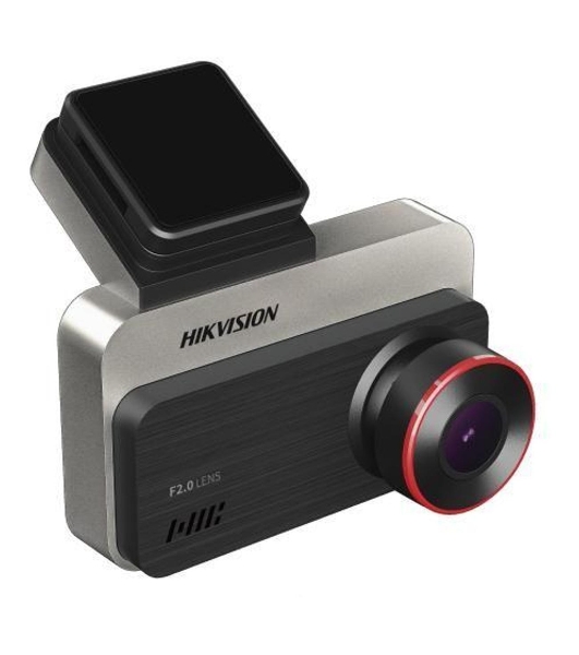 Видеорегистратор HIKVISION AE-DC2328-C0S(2ch), 1920x1080, 3', с камерой заднего вида, Wi-Fi