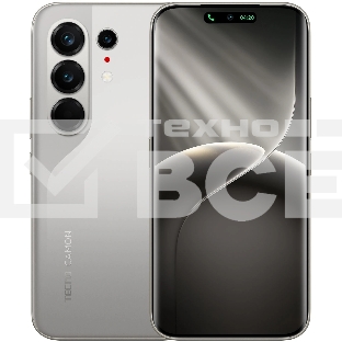 Смартфон Tecno Camon 50 Ultra 5G 256Gb 12Gb титан моноблок 3G 4G 2Sim 6.78' 1208x2644 Android 16 50Mpix 802.11 a/b/g/n/ac/ax NFC GPS GSM900/1800 GSM1900 Protect FM
