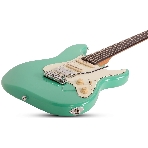Электрогитара SCHECTER NICK JOHNSTON TRAD-HSS A. GREEN - электрогитара 6-струнная. 22 лада, корпус: ольха, гриф: обоженный клен, накладка черное дерево, на болтах, звукосниматели: HSS Schecter Diamond '78, 2x Schecter Diamond Nick Johnston Single Coil, р, фото5