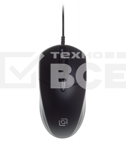Мышь проводная Oklick 275M черный, 1000 dpi, USB, кнопки - 3