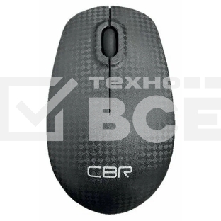 Мышь беспроводная CBR CM 499 Carbon черный, 1200 dpi, радиоканал, USB, кнопки - 3