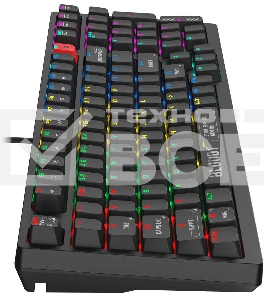 Клавиатура A4Tech Bloody S98 (S98 BLACK) проводная USB черный