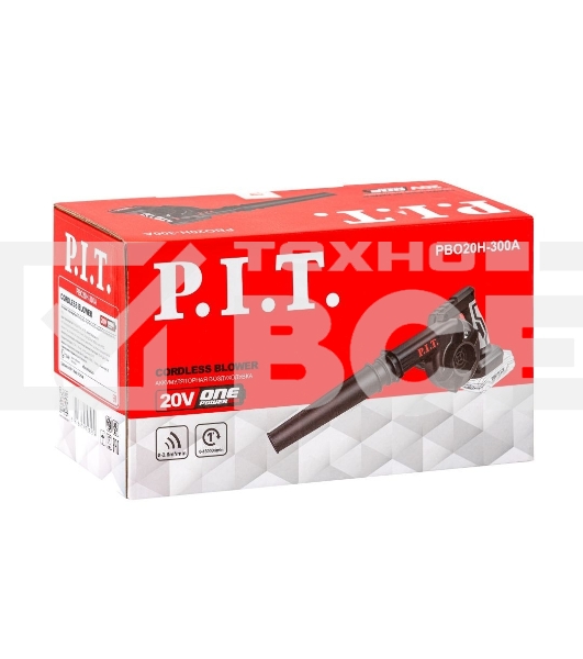 Воздуходувка P.I.T. PBO20H-300A SOLO черный