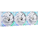 Вентилятор для корпуса Aerocool / Formula Air Bridge Plus WH ARGB белый, 120 мм, 1300 об/мин, 27.2 дБ, 4 pin, фото4