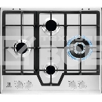 Газовая варочная поверхность Electrolux KGS64562SX независимая, нержавеющая сталь, фото 1