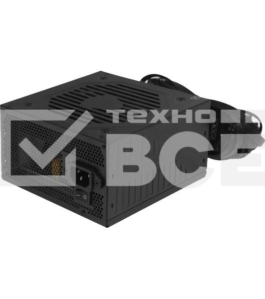 Блок питания MSI MAG A600DN (306-7ZP6B11-809) 600 Вт, 80 PLUS WHITE, 120 мм, немодульный, чёрный