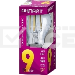 Лампа светодиодная ОНЛАЙТ 80874 OLL-F-A60-09-230-2.7K-E27, фото2