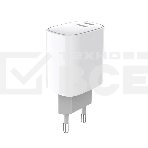 Сетевое зарядное устройство с двумя портами USB-C + USB-C, 20Вт Rexant, фото 1