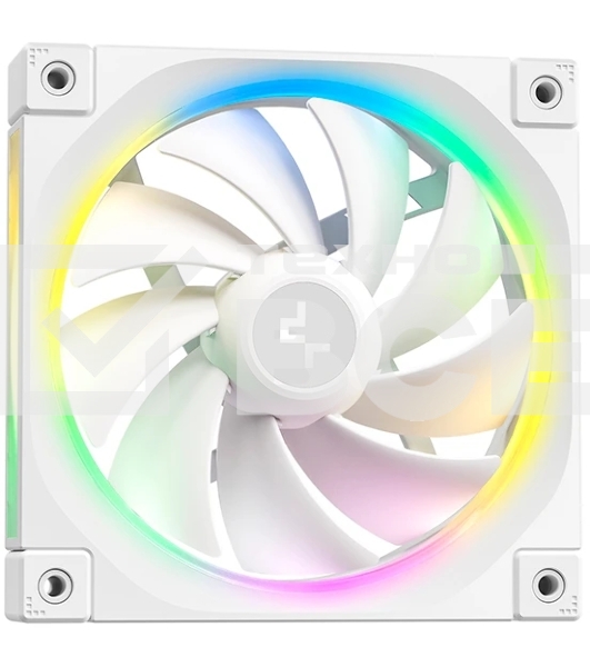 Система водяного охлаждения Deepcool LQ240 Wh ARGB белый 120мм алюминий+медь 2400rpm 38.71db 4-pin 300W
